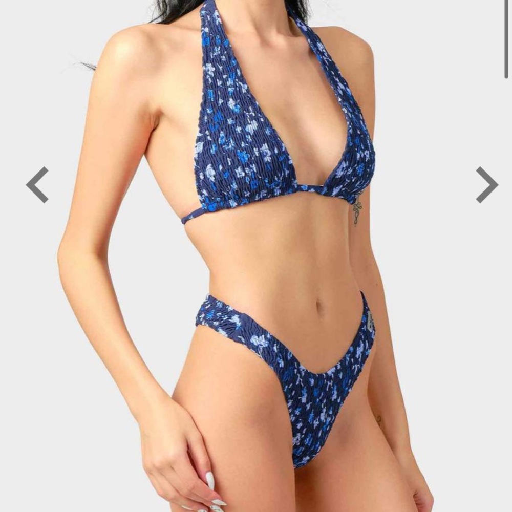black bough billie swim top- misty romance